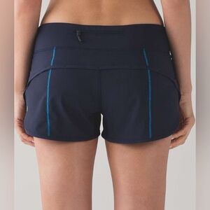 Lululemon Speed Short (4-way Stretch 2.5")- Midnight Navy/ Size 12